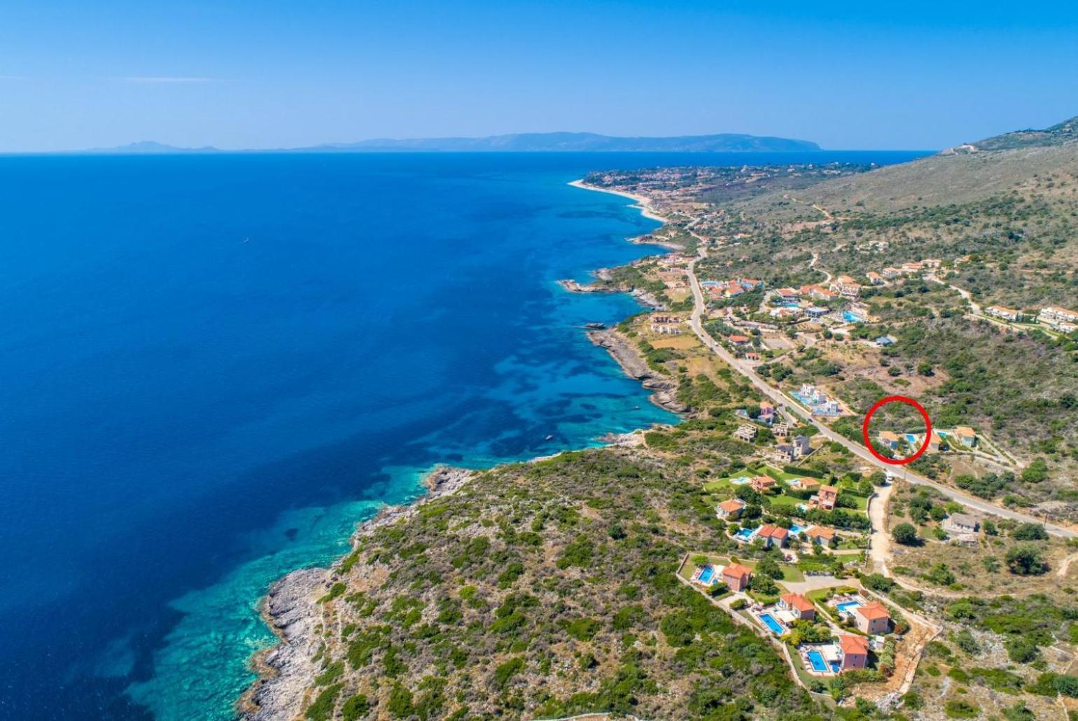 Skala Villa Blue Spathíon Exteriér fotografie